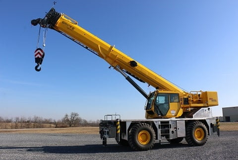 Rough Terrain Crane Rental